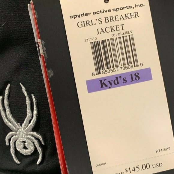 New with tags, authentic
SPYDER girls breaker -Active Sports - Picture 10 of 12